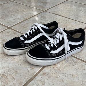 Vans Black and White Classic Sneakers
